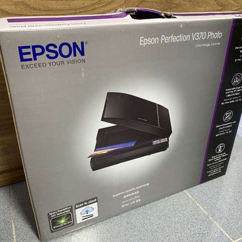 Epson Perfection V370 掃瞄器Scanner (未開封）