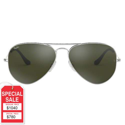 Ray-Ban RB3025 Aviator Mirror 003/40 (Size 62) Sunglasses 雷朋男士太陽眼鏡