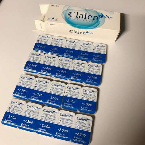 Clalen one day con 隱形眼鏡 (Soft contact lens)