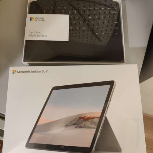 全新未開封 surface go 2 64g 連原裝keyboard cover