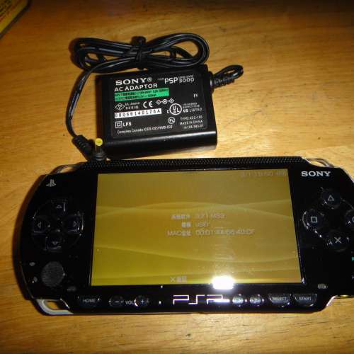 PSP 遊戲機 連火牛、全新充電池、原裝牛