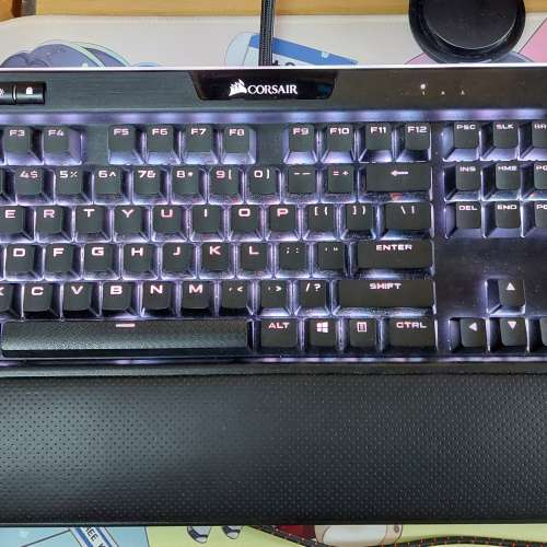 DARK CORE RGB PRO + K95 RGB PLATINUM XT 銀軸