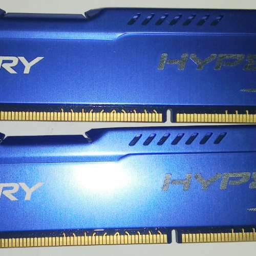 Kingston Hyper X DDR3-1600 Ram(4G*2=8G)