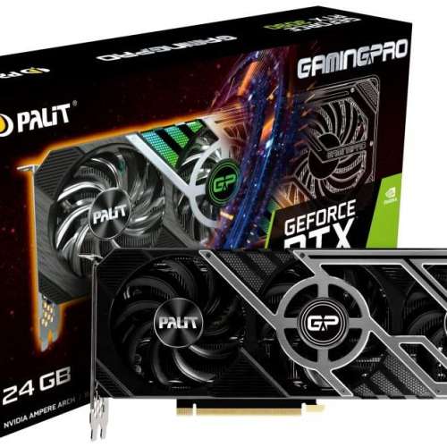 買賣全新及二手顯示卡, 電腦- 全新Palit GeForce RTX 3090 GamingPro