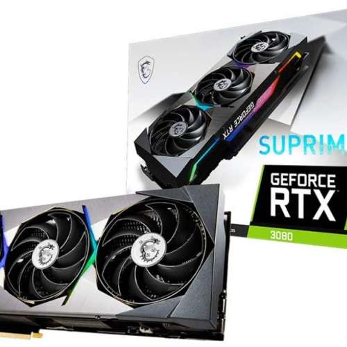 全新無鎖MSI GeForce RTX 3080 SUPRIM X 10G
