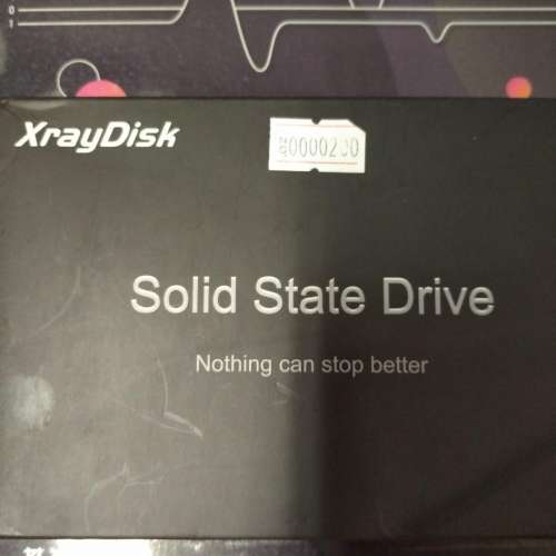 100%new 完全無用過 XrayDisk M.2 M2 SSD 256gb 256g pcie NVME SSD 保1天
