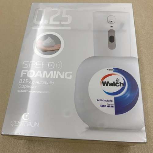 [全新未開封] Walch 威露士 自動泡沬洗手液機 SPEED FOAMING 套裝 防疫 消毒