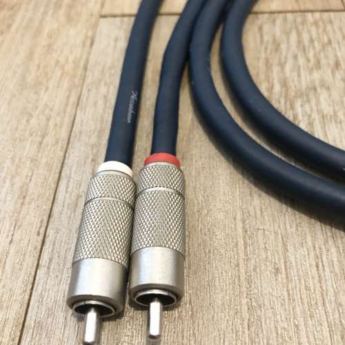 98%新 金嗓子原廠 Accuphase L-10 RCA Interconnect cable 1M 信號線