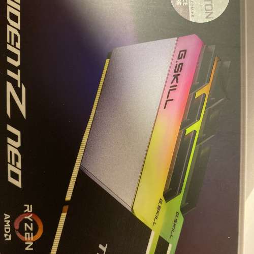 G.Skill TridentZ neo 2x16G DDR4 3600頻率