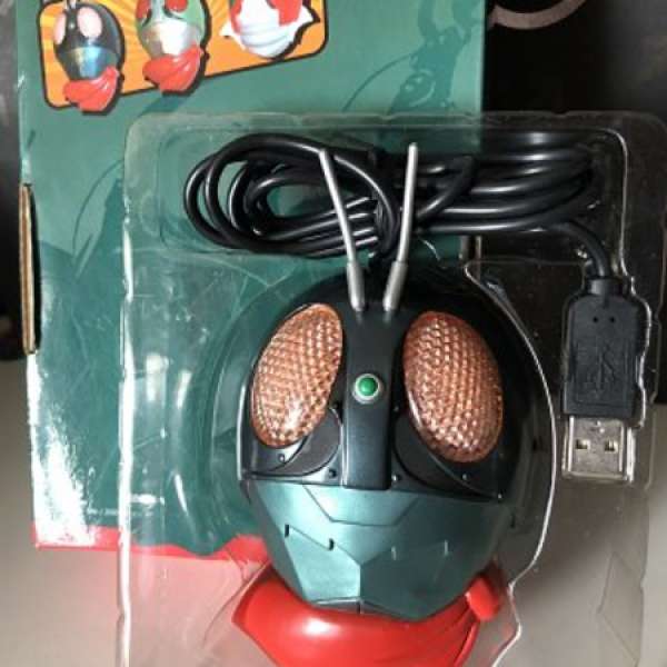 100%new 經典幪面超人1號 限量版電腦滑鼠Masked Rider Mouse Series 特價$180