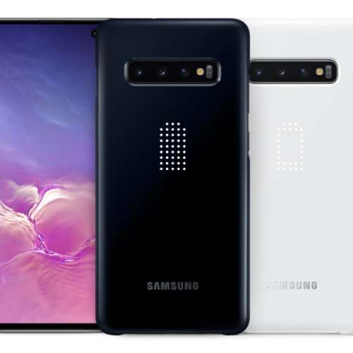 Samsung Galaxy S10+ LED Back Cover銀河背蓋EF-KG975，三星全新原裝!