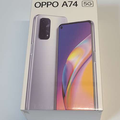 Oppo A74 5G 6+128g Space Silver Dual Sim HK ver. No.4228