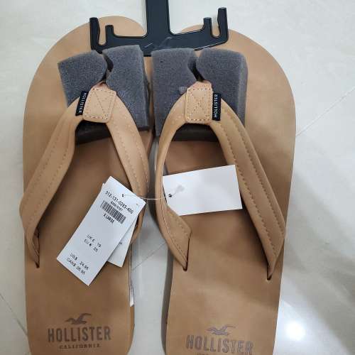 全新hollister拖鞋，SIZE XL,FIT FOR EUR 44 - 46