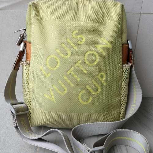 2003 Vintage Louis Vuitton Cup Weatherly messenger Bag 經典側袋