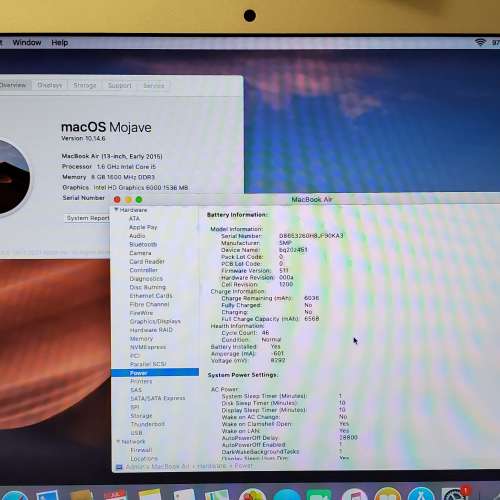 Apple MacBook Air 13 Year 2015