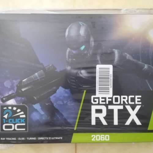 全新未拆 玄人志向GALAKURO RTX2060 rtx 2060 OC顯示卡