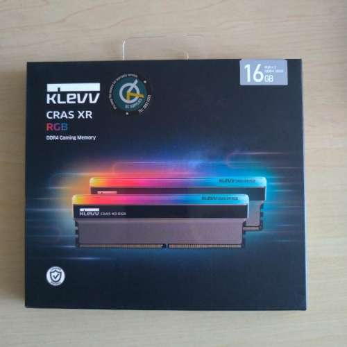 KLEVV CRAS XR RGB 16GB (2 x 8GB) DDR4 3600MHz