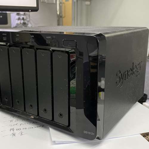 Synology DS1512+, 5 bay with 5x2TB