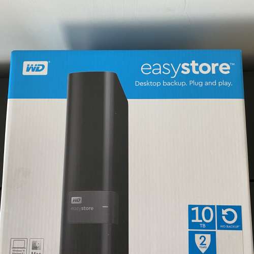 全新 WD Easystore USB 3.0 外置硬碟盒 (無硬碟)