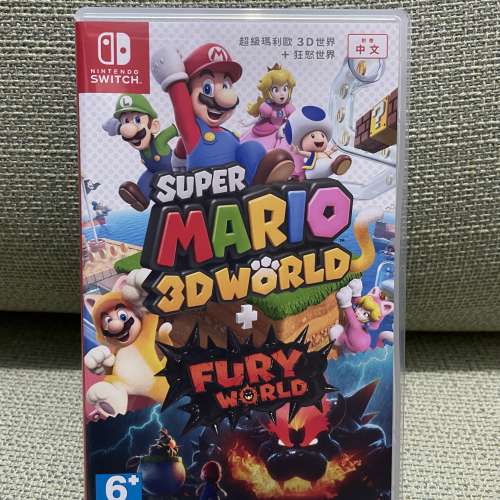 Switch Super Mario 3D Would + Fury Would 中文版