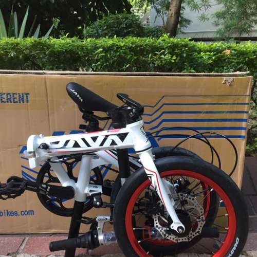 JAVA X1-7S-D 7速 16吋 鋁合金 碟剎 折叠車