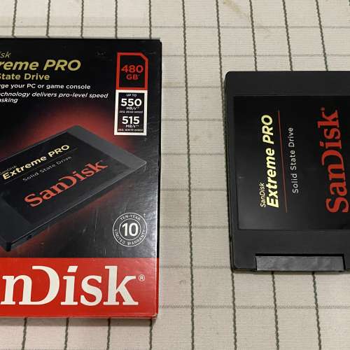 95% 新 Sandisk Extreme Pro 480G SSD