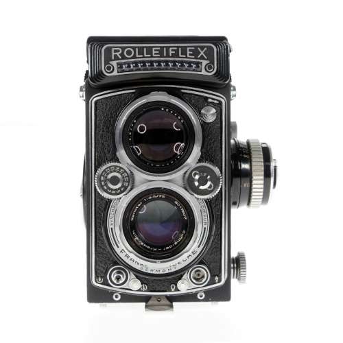 Rolleiflex 3.5F 3.5 Schneider Xenotar 75mm F3.5 120 camera