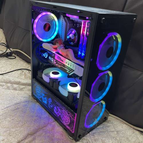 《打機剪片必選》RGB 電競 一體式水冷 Core™ i7-6700 處理器 Gaming Desktop，16G ...