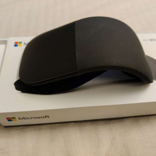 黑色 Microsoft Arc mouse 無線藍牙鼠標 wireless mouse