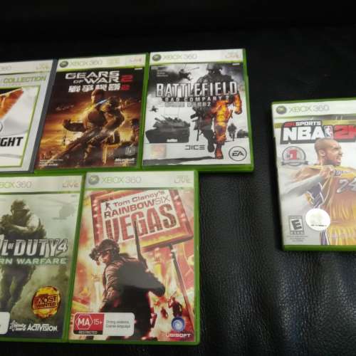Xbox 360 Games遊戲（買三送一）