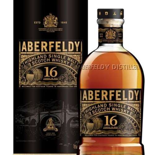 Aberfeldy Scotch Whisky 16 & 21 YO