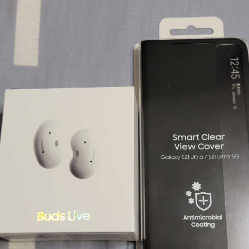 Samsung s21 ultra smart cover 及 buds live