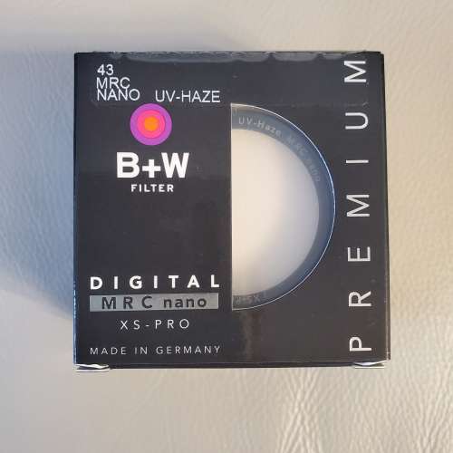 B+W 43mm XSP MRC NANO UV-HAZE