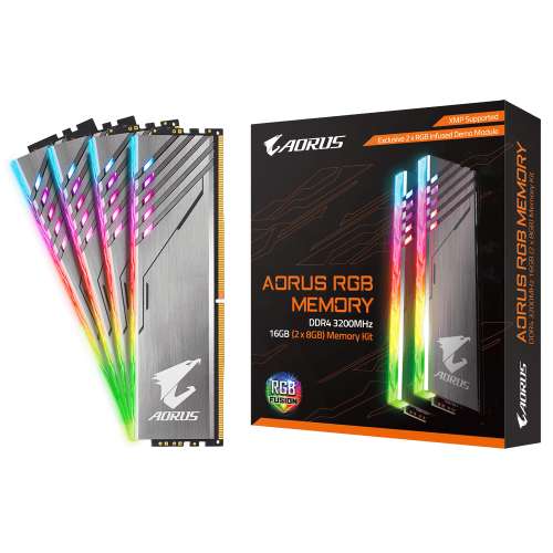 AORUS RGB DDR4 3200MHz 8GBx2 (Limited Edition)(With Demo Kit) Samusung B-die