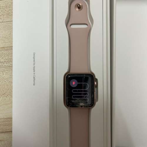 Apple Watch Serice 3 42mm 金色GPS