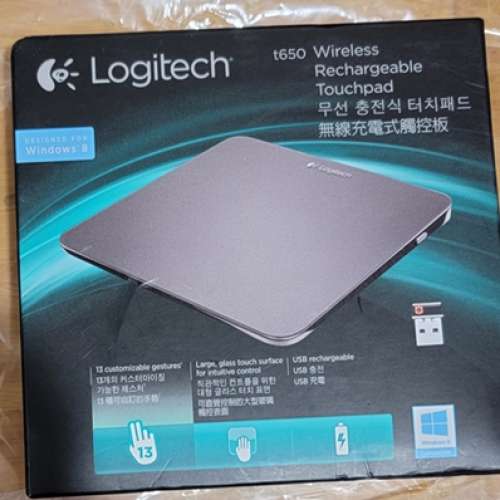 LOGITECH T650 無線觸控板