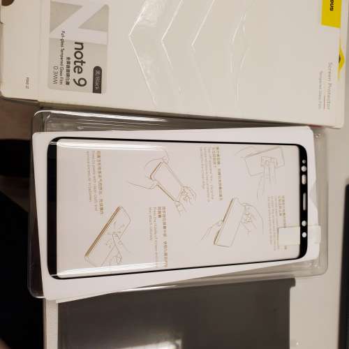 Baseus Samsung 三星 Note9 鋼化膜 保護貼 x2