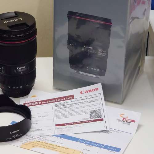 Canon EF 16-35mm F4L is usm 95新