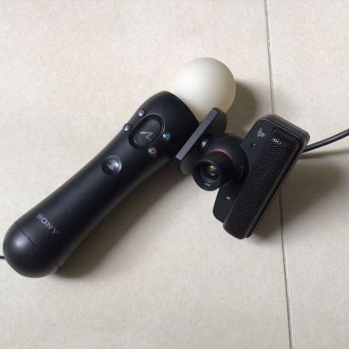 PlayStation move 原廠 Sony手制+鏡頭 超新淨