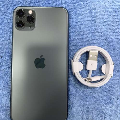 99%New iPhone 11 Pro Max 256GB 綠色 香港行貨 有配件 自用超值！