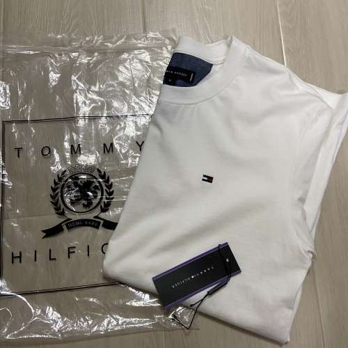 Tommy Hilfiger tee shirt white t shirt 短袖t恤