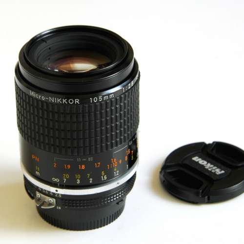Nikon 105mm f2.8 Micro Nikkor AI-S 手動對焦微距鏡 90% new