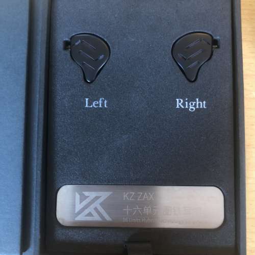 KZ ZAX (黑色）耳機