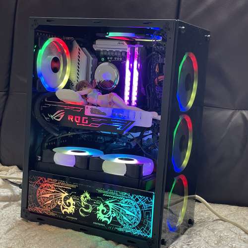 《打機剪片必選》RGB 電競 一體式水冷 Core™ i7-6700 處理器 Gaming Desktop，16G ...