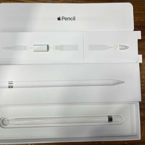 99%New Apple Pencil 1 香港行貨 全套有盒 蘋果保養至2022年3月16日 超級新淨