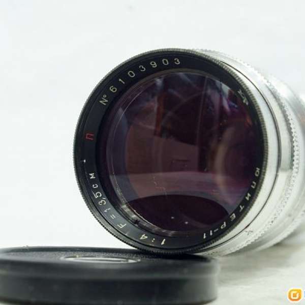 L39 蘇俄古董鏡 Jupiter 11 紅N 135mm f4, 1961年USSR