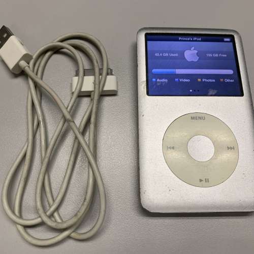 Apple iPod classic 160GB model mc293 silver