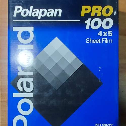 Polaroid Polapan PRO 100 4x5 sheet film