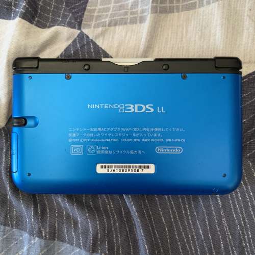Nintendo 3DS LL 任天堂3DS 藍色 (連充電線)