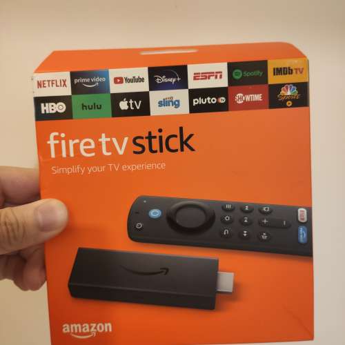 全新 Amazon Fire TV Stick 第三代 1080p (With Alexa 語音遙控器)